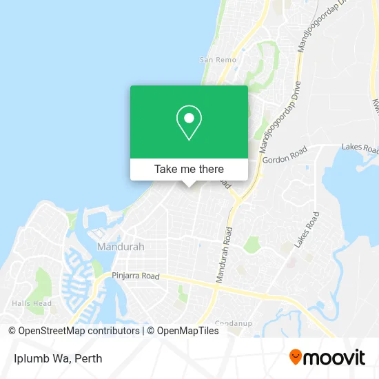 Mapa Iplumb Wa