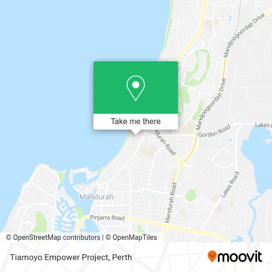 Mapa Tiamoyo Empower Project