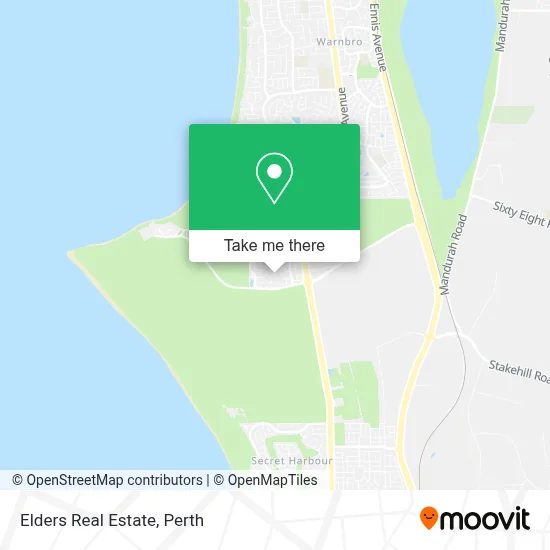 Mapa Elders Real Estate