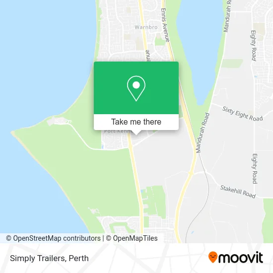 Mapa Simply Trailers