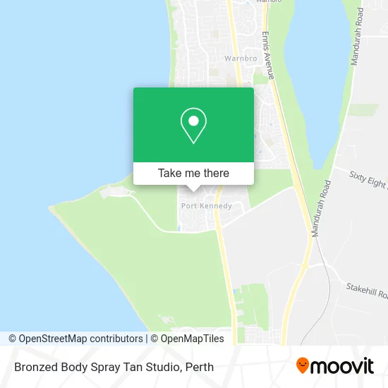 Mapa Bronzed Body Spray Tan Studio