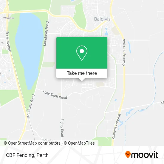 Mapa CBF Fencing