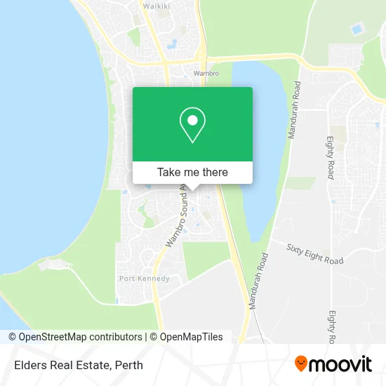 Mapa Elders Real Estate