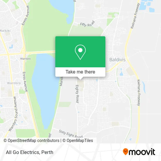 Mapa All Go Electrics