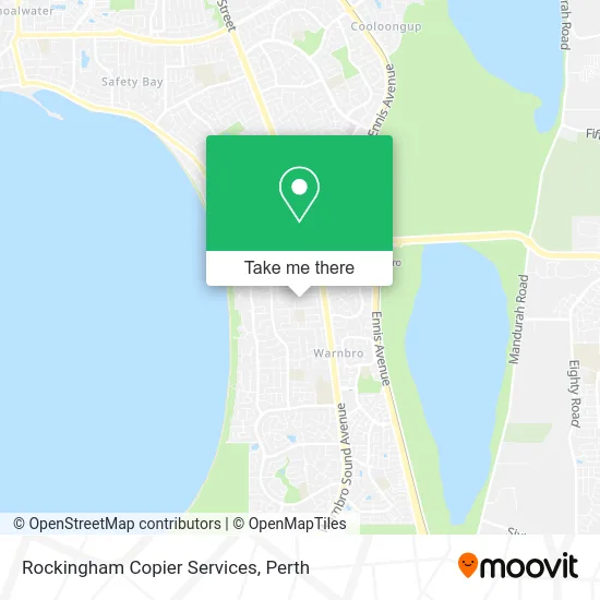 Mapa Rockingham Copier Services