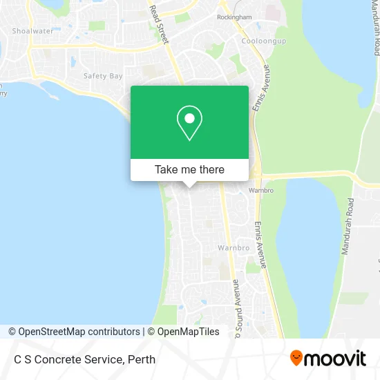 Mapa C S Concrete Service