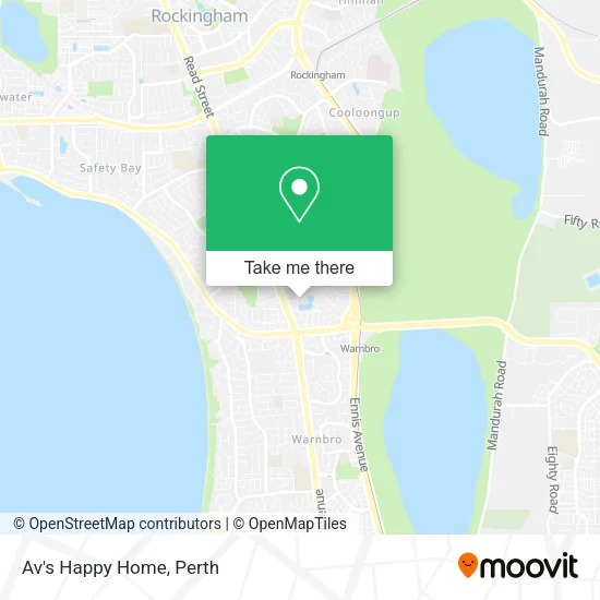 Av's Happy Home map