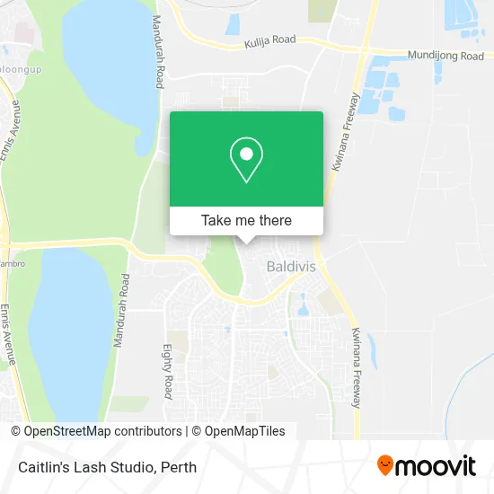 Mapa Caitlin's Lash Studio