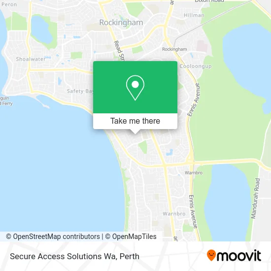 Mapa Secure Access Solutions Wa