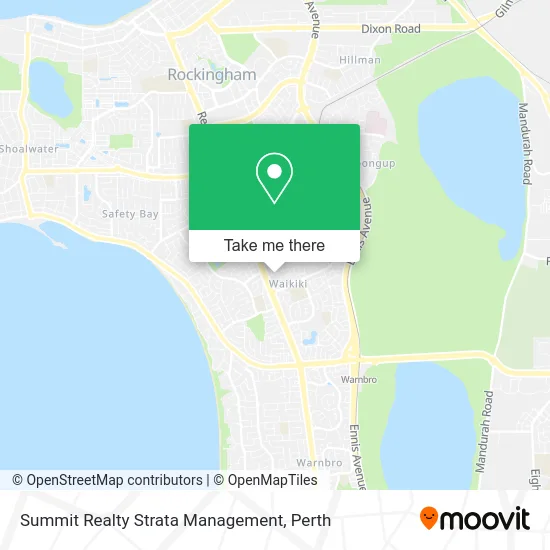 Mapa Summit Realty Strata Management