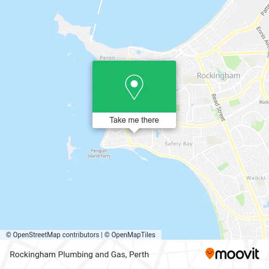 Mapa Rockingham Plumbing and Gas