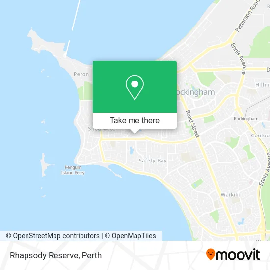 Mapa Rhapsody Reserve