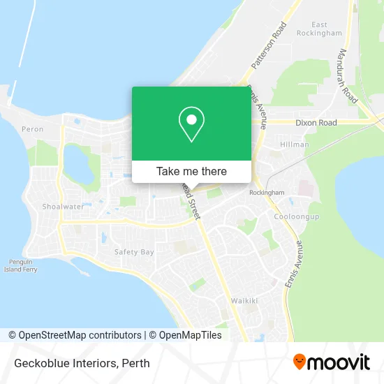 Mapa Geckoblue Interiors