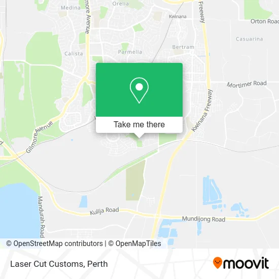 Mapa Laser Cut Customs