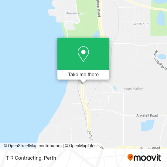 T R Contracting map
