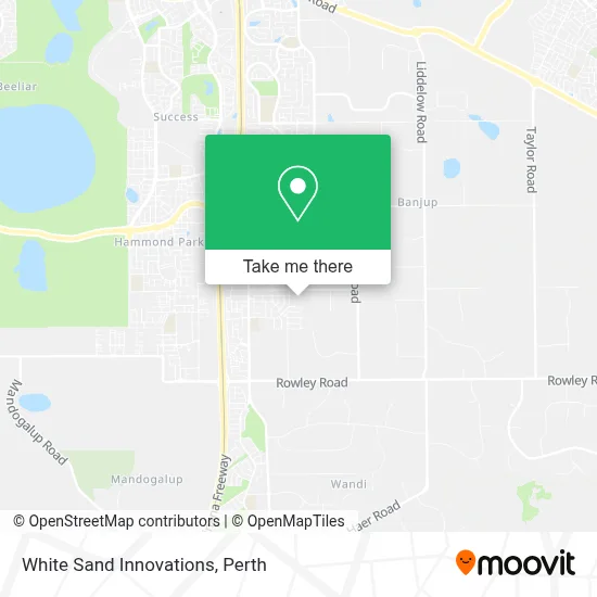Mapa White Sand Innovations
