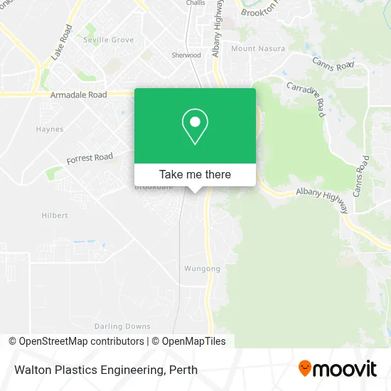 Mapa Walton Plastics Engineering