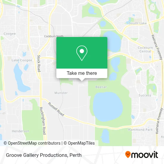 Mapa Groove Gallery Productions