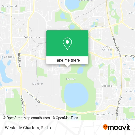 Mapa Westside Charters