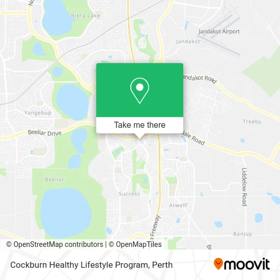 Mapa Cockburn Healthy Lifestyle Program