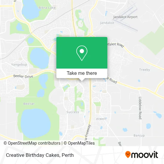 Mapa Creative Birthday Cakes