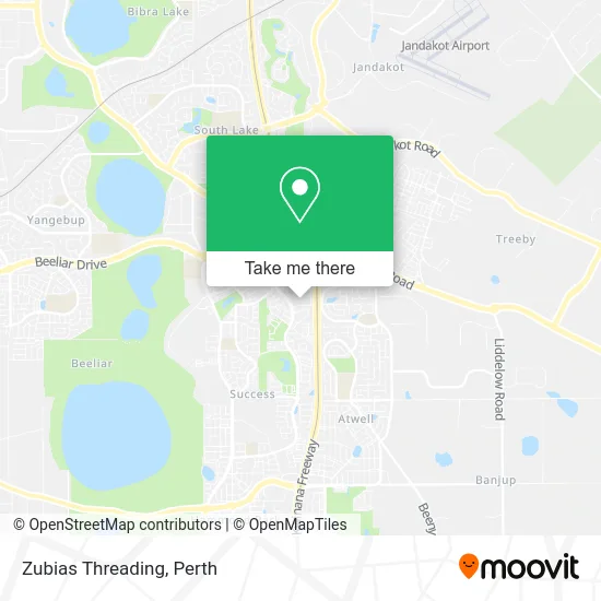 Mapa Zubias Threading