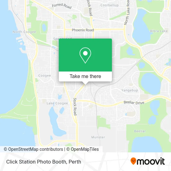 Mapa Click Station Photo Booth