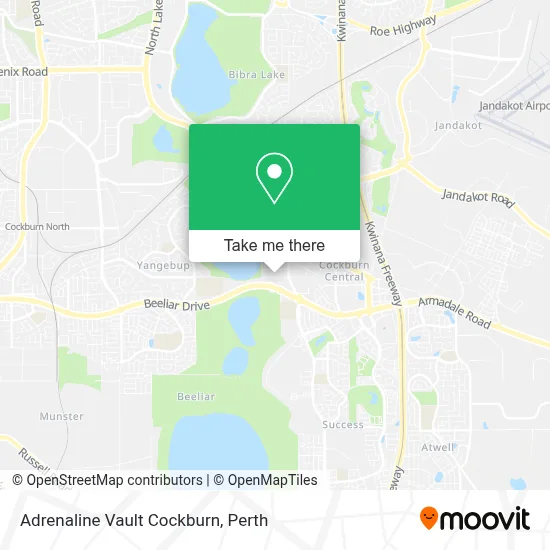 Mapa Adrenaline Vault Cockburn
