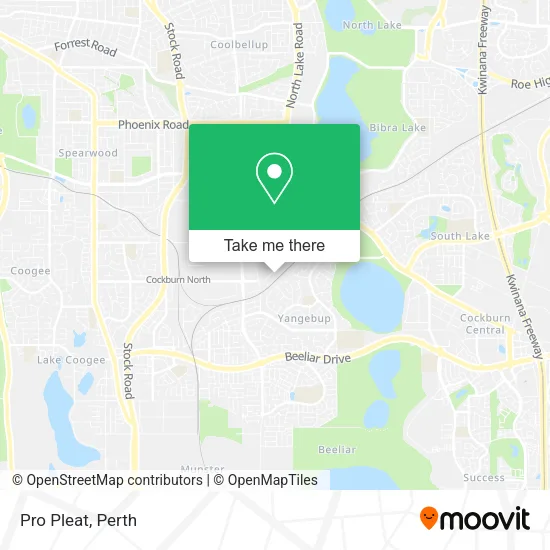 Mapa Pro Pleat