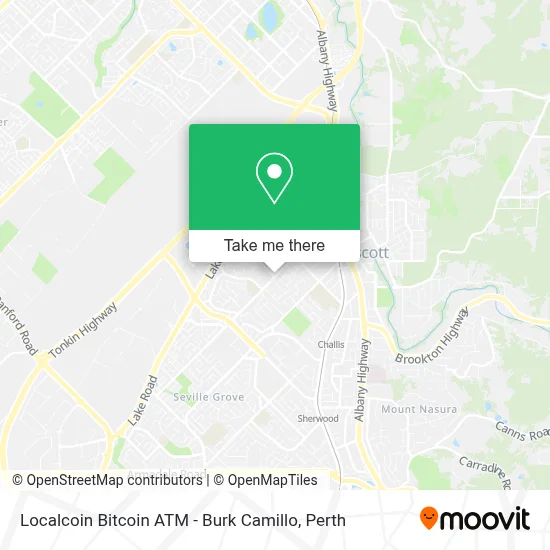 Mapa Localcoin Bitcoin ATM - Burk Camillo