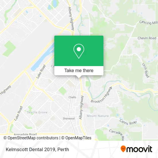 Kelmscott Dental 2019 map