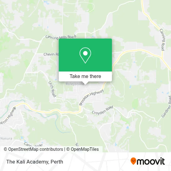 Mapa The Kali Academy