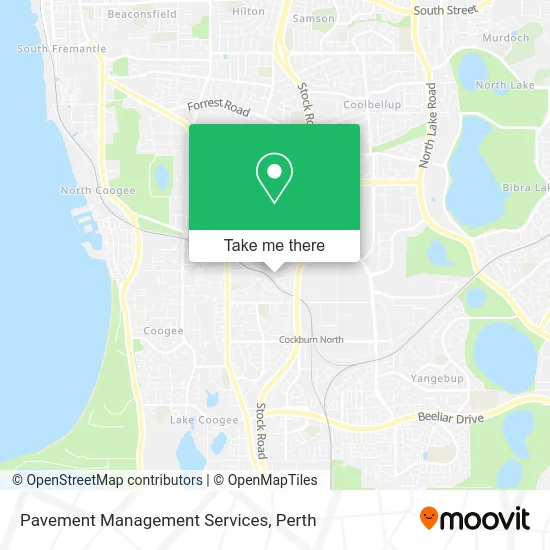 Mapa Pavement Management Services