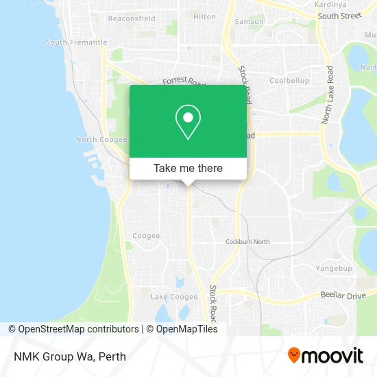 Mapa NMK Group Wa