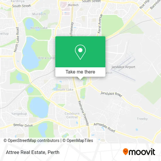 Attree Real Estate map
