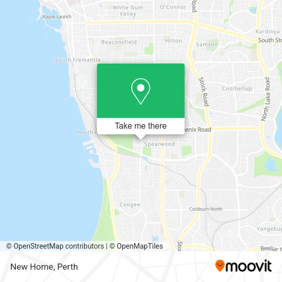 New Home map