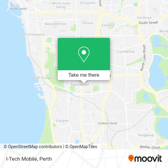 I-Tech Mobile map
