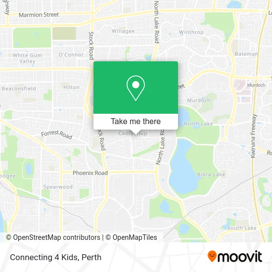 Mapa Connecting 4 Kids