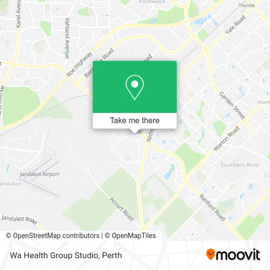 Mapa Wa Health Group Studio