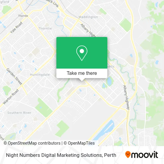 Mapa Night Numbers Digital Marketing Solutions