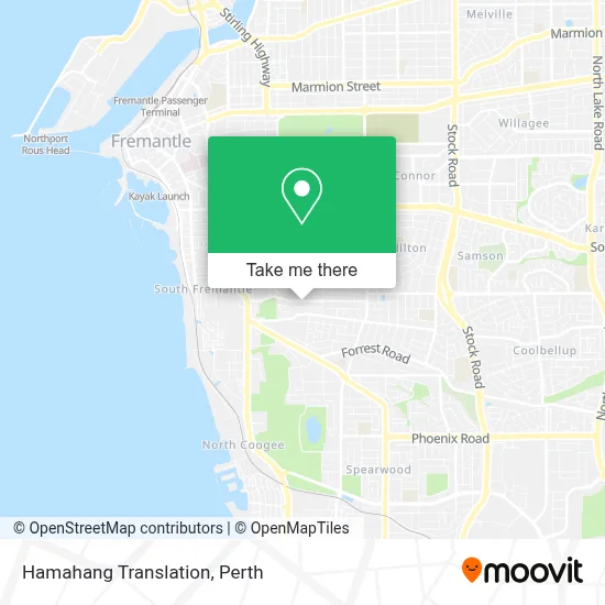 Mapa Hamahang Translation