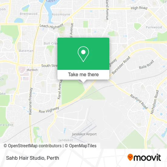 Mapa Sahb Hair Studio