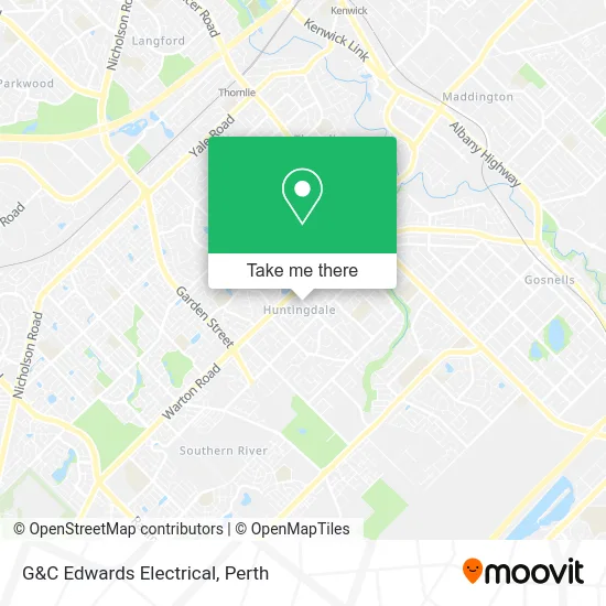 Mapa G&C Edwards Electrical