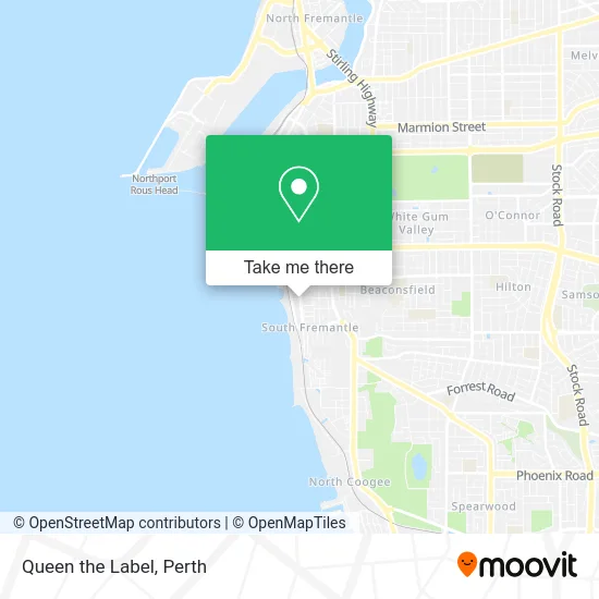 Mapa Queen the Label