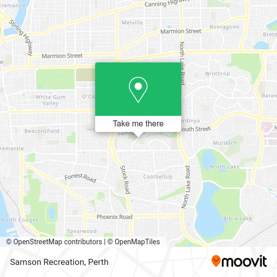 Mapa Samson Recreation