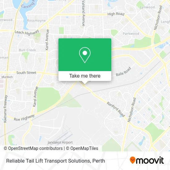 Mapa Reliable Tail Lift Transport Solutions