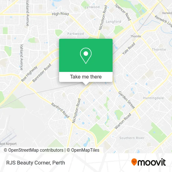 Mapa RJS Beauty Corner