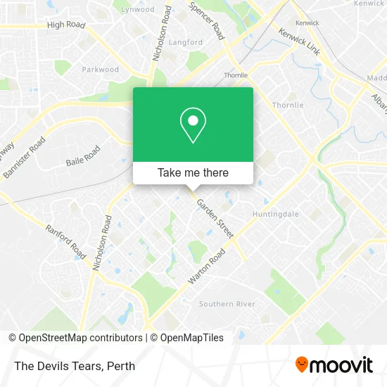 The Devils Tears map