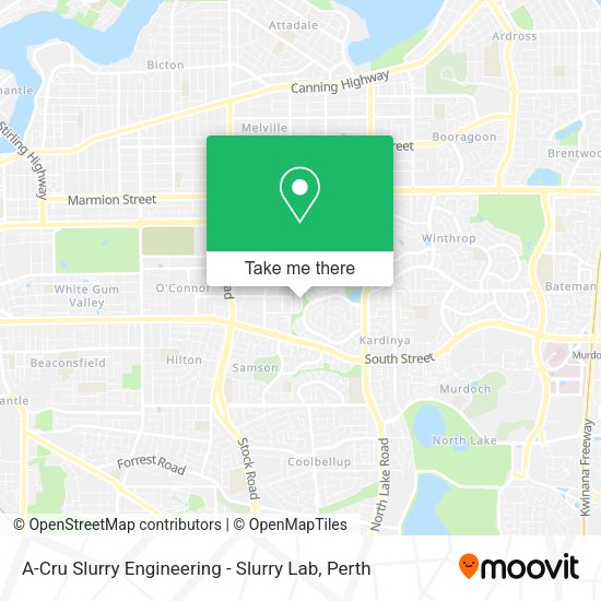 A-Cru Slurry Engineering - Slurry Lab map