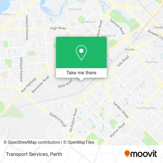 Mapa Transport Services